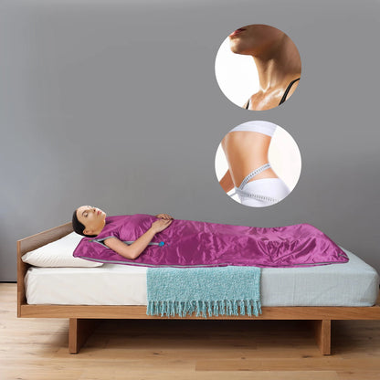 Portable Sauna Blanket Zipper Design -Body Relaxation