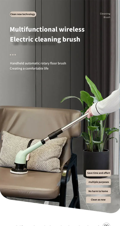 Electric Spin Scrubber 9-in-1 Cordless/Rechargeable