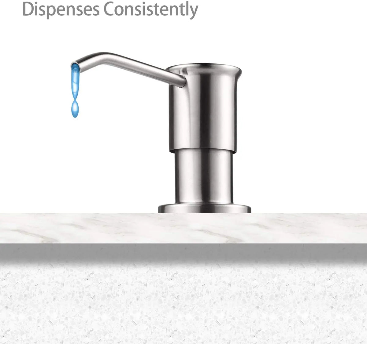 Liquid Soap Dispensers With 500ml Bottle Kitchen Sink Built In