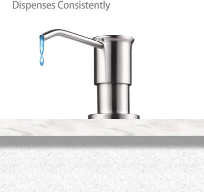 Liquid Soap Dispensers With 500ml Bottle Kitchen Sink Built In