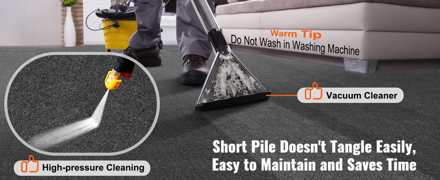 Carpet Tiles Peel & Stick Self Adhesive Carpet-Indoor/Outdoor