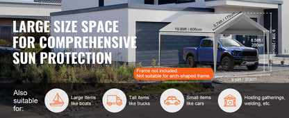 Carport Replacement Canopy/Cover