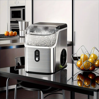 Nugget Or Bullet Ice Makers Countertop, 26 Lbs/24 H, 33 Lbs/24 H,35 Lbs/24 H Self-Cleaning,One-Click Operation