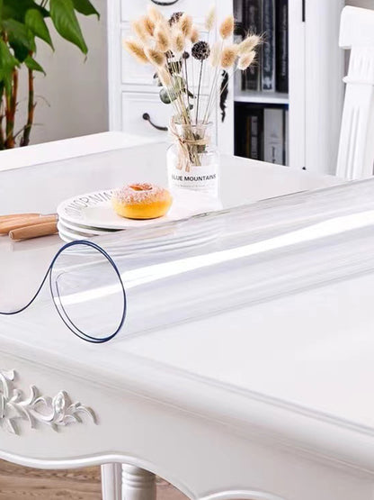 1.5-2mm PVC Tablecloth Transparent Clear Cover