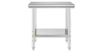Stainless Steel Kitchen Work Bench w/Undershelf