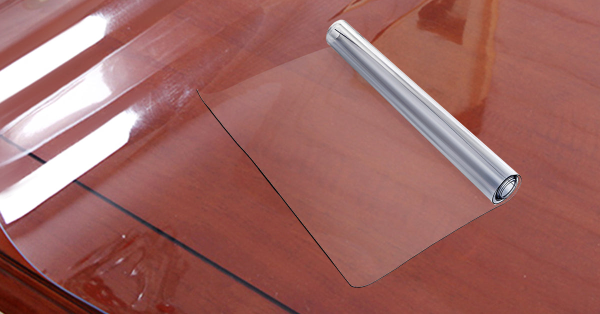 PVC Tablecloth Transparent 1.5mm- 2mm Waterproof/Oilproof Plastic Cover