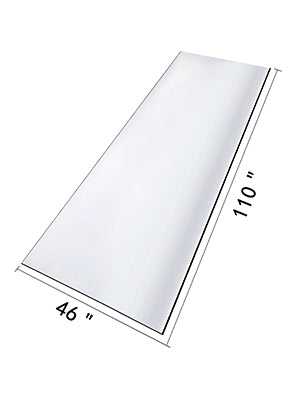 PVC Tablecloth Transparent 1.5mm- 2mm Waterproof/Oilproof Plastic Cover