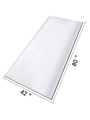 PVC Tablecloth Transparent 1.5mm- 2mm Waterproof/Oilproof Plastic Cover