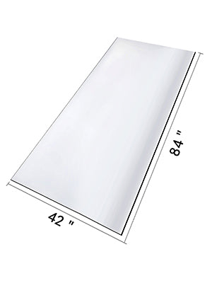 PVC Tablecloth Transparent 1.5mm- 2mm Waterproof/Oilproof Plastic Cover