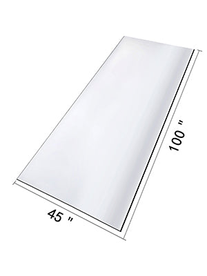 PVC Tablecloth Transparent 1.5mm- 2mm Waterproof/Oilproof Plastic Cover